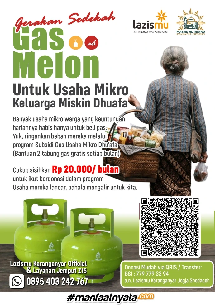 Donasi gas melon